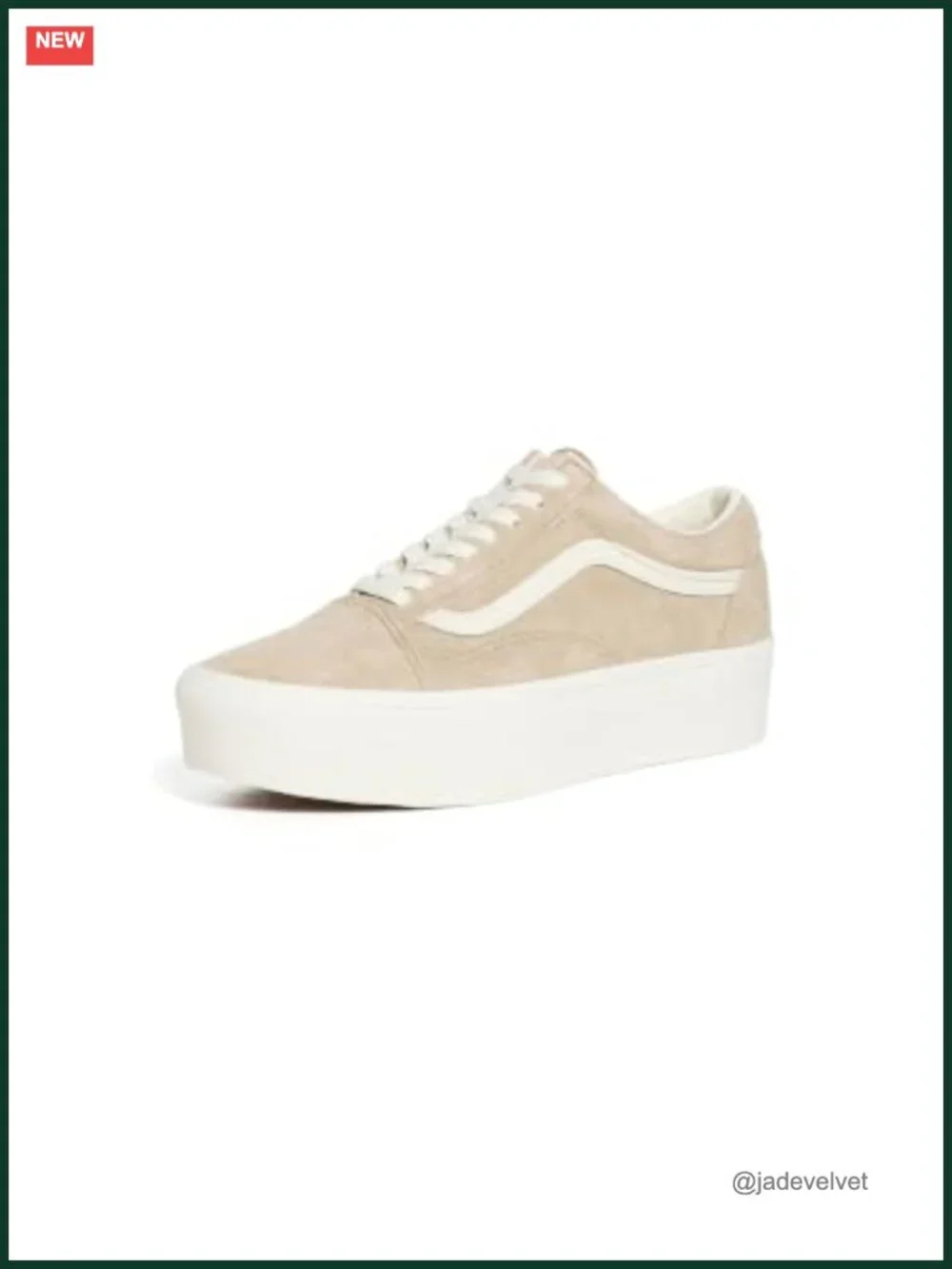 Vans Old Skool Stackform Sneakers Suede Platform 1.5in Lace-Up